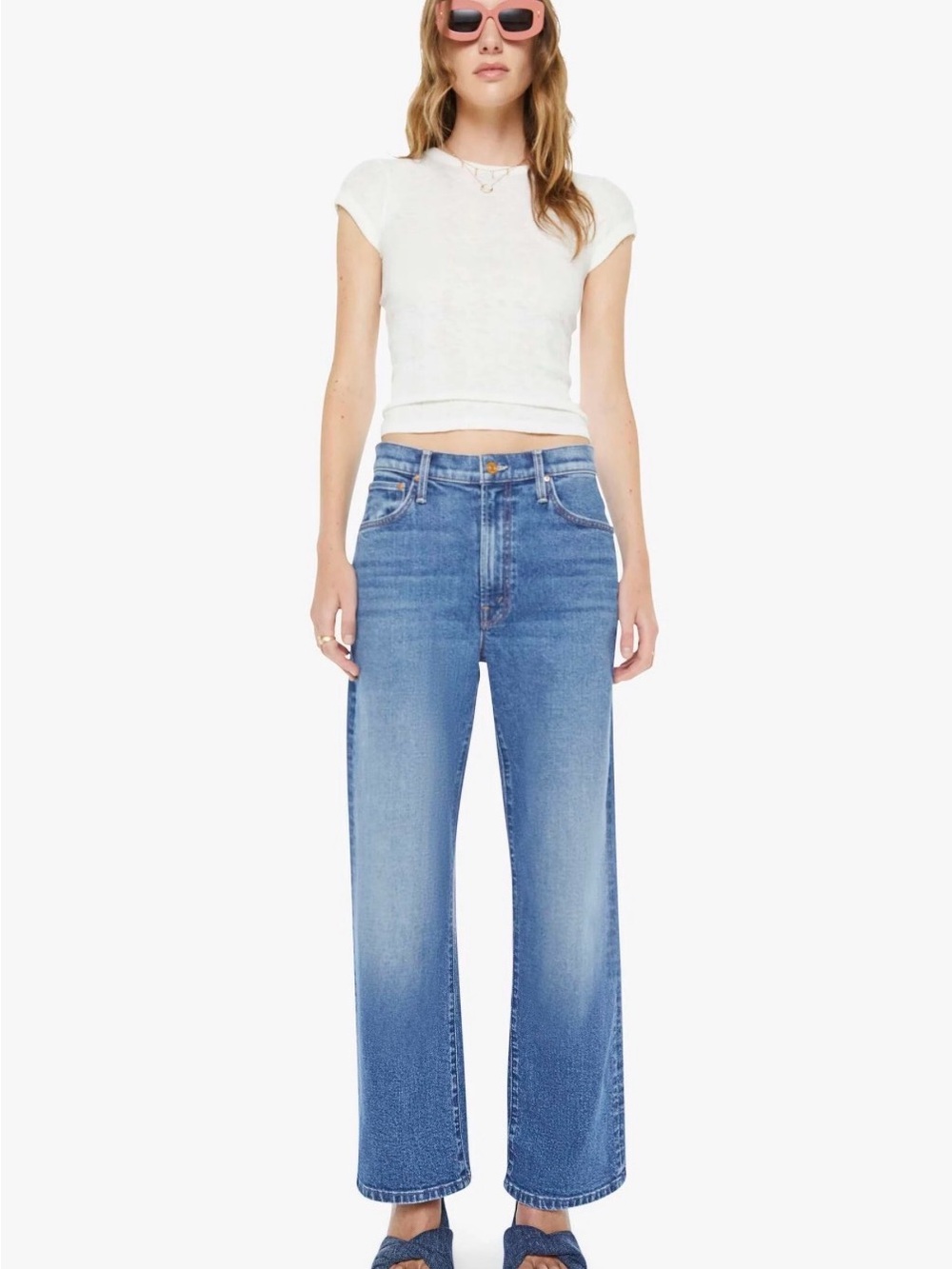 MOTHER Dodger Ankle jeans